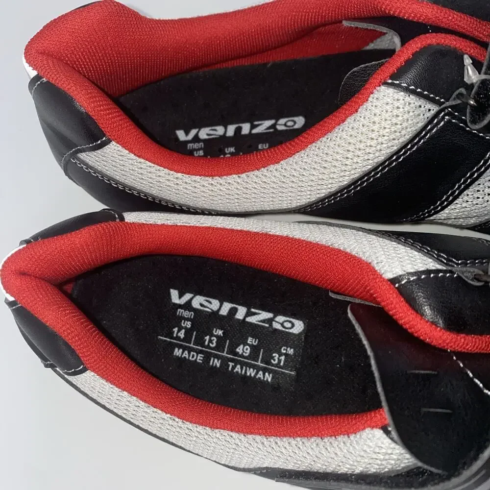 Venzo Bicycle Men's Road Cycling Riding Shoes Size US 14 / EU 49 NWOB